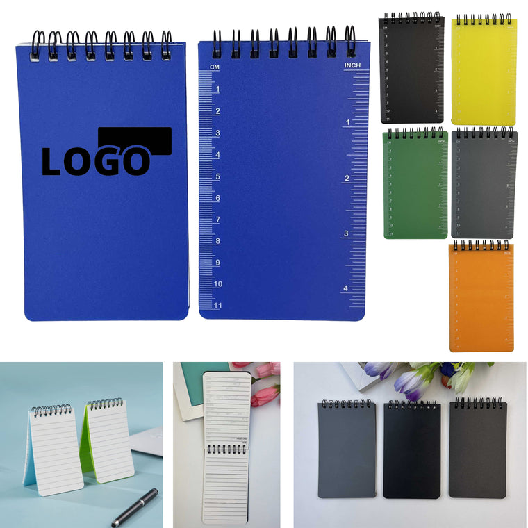 Upright Graph Paper Spiral Notepad