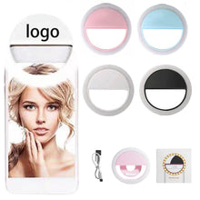 Rechargeable Portable Clip-on Selfie Fill Light With 36 LED