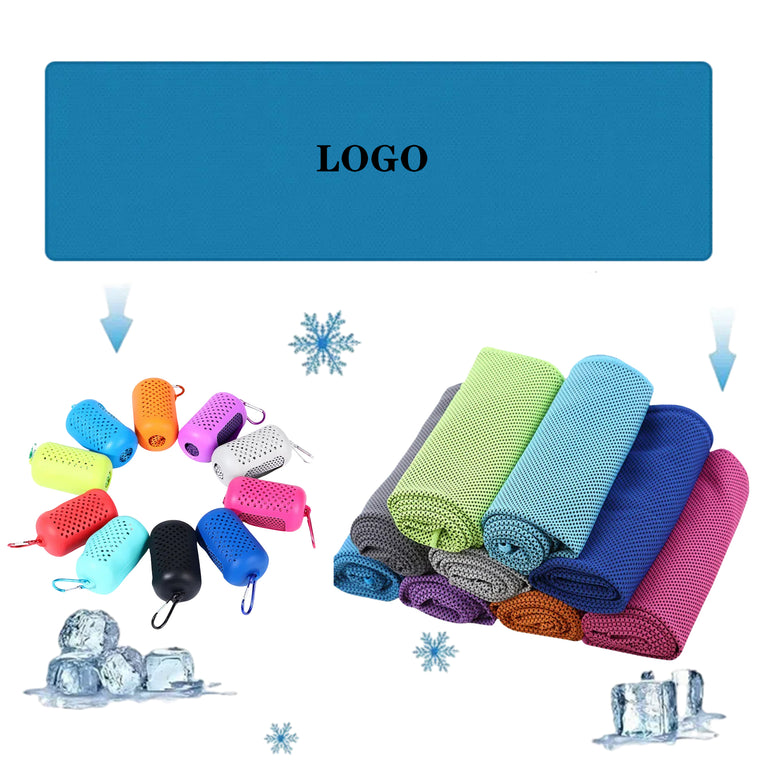 Sports Quick Dry Towel With Silicone Storage Bag