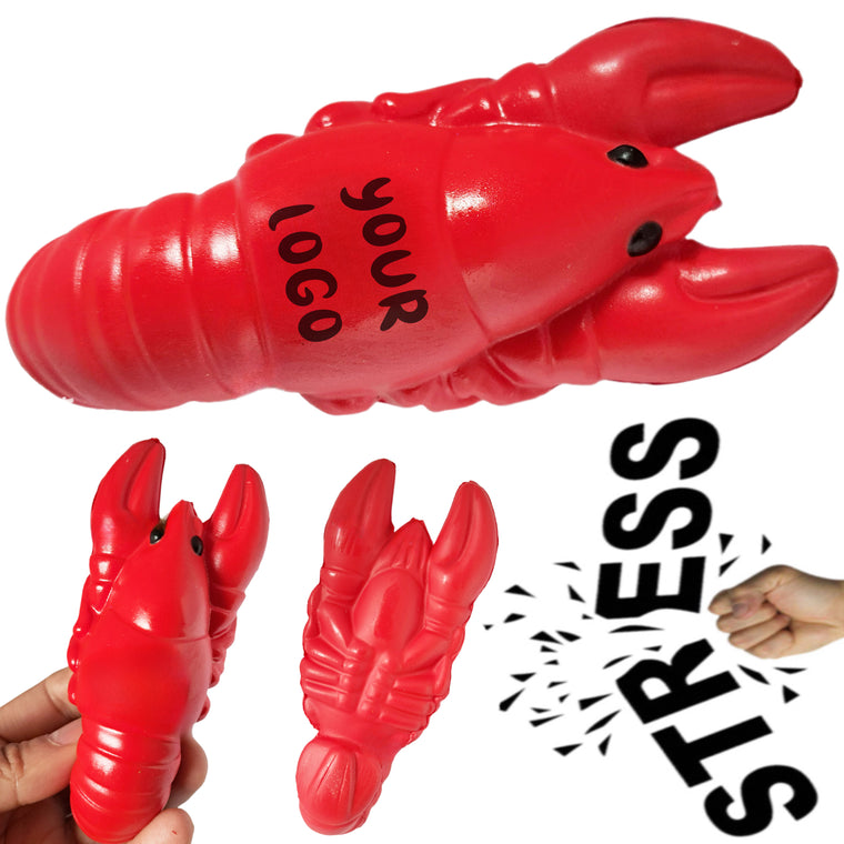 Custom Mini Lobster Stress Reliever