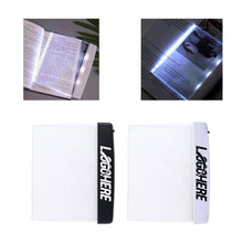 Wireless Flat Book Light Panel – Slim Reading Lamp Board