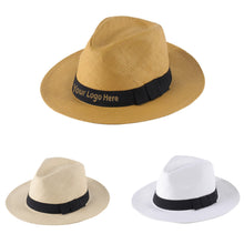Large Head Circumference Straw Panama Hat