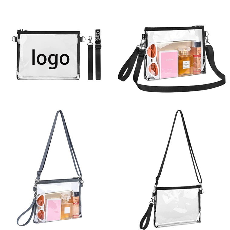 Transparent PVC Messenger Bag