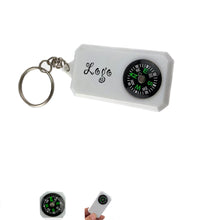 Plastic Compass Keyring