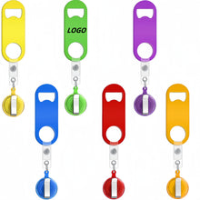 Retractable Key ring Bottle Opener