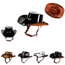 Western Cowboy Half Helmet