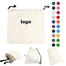 Canvas Drawstring Bag With Adjustable Rope