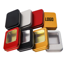 Overall Painted Tin Box