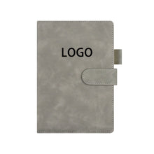 Business Notebook With Magnetic Snap Fastener