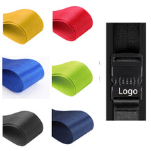 Password Lock Luggage Belt With A Single Waistband