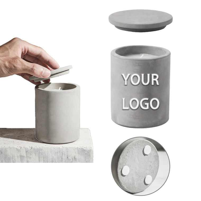 Concrete Aromatherapy Candle Holder