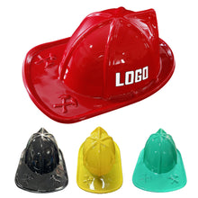 PET Disposable Plastic Children's Toy Fire Helmet