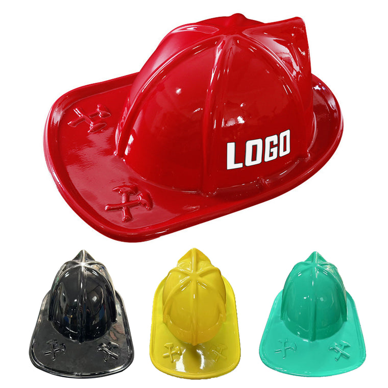 PET Disposable Plastic Children's Toy Fire Helmet