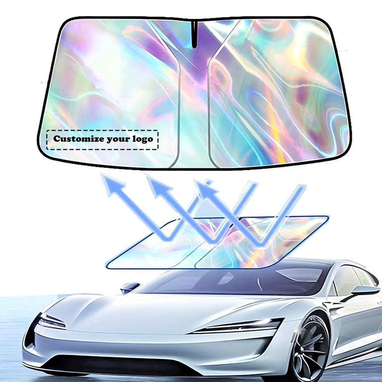 Foldable Car Front Windshield Sun Visor