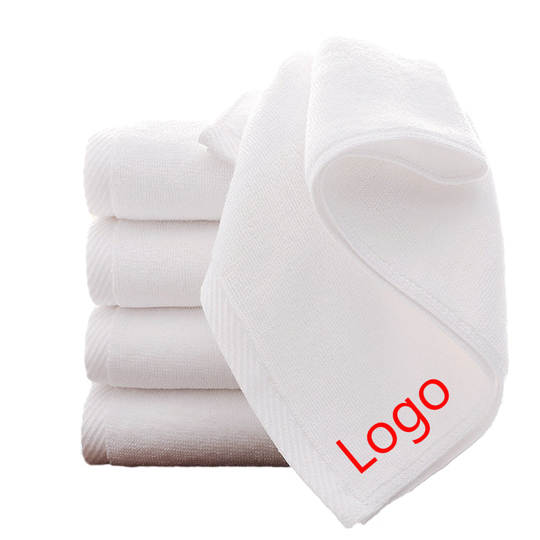 30 x 14 Inch Household Hotel Durable White Large Face Towel
