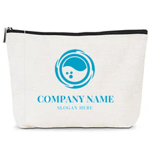 Travel Canvas Makeup Pouches With Zipper