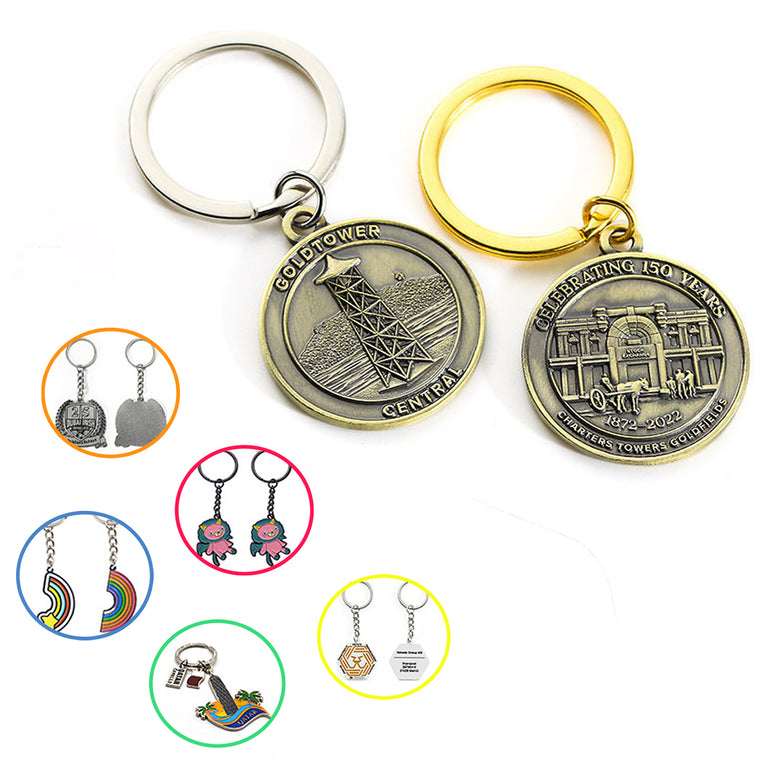Metal Irregular Keychain