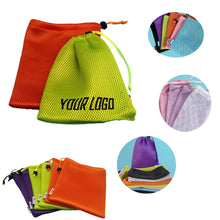Mesh Drawstring Pocket