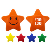 Smiley Face Star Shaped Stress Reliever