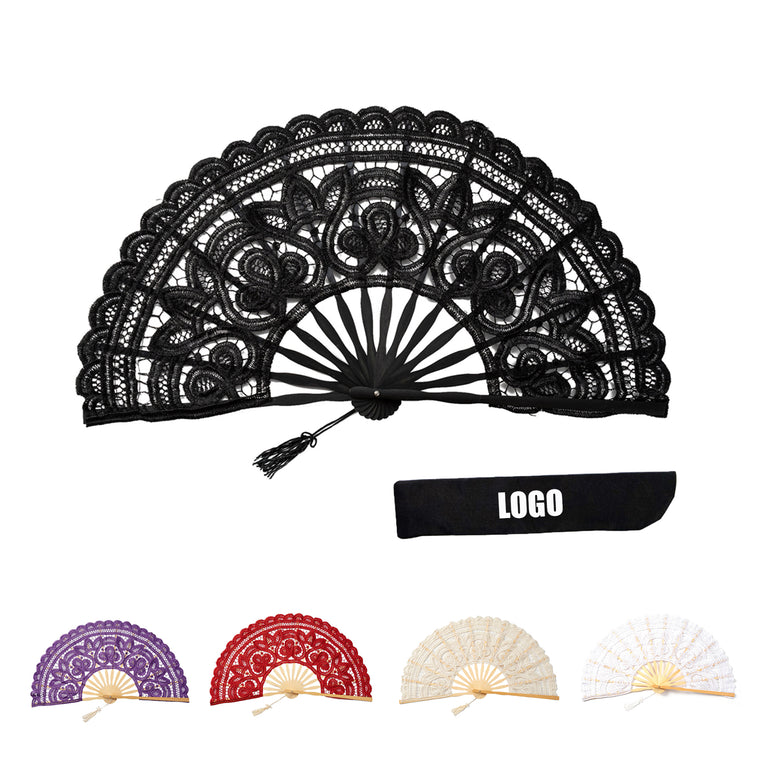 Lace Folding Handheld Fan
