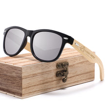 Vintage Bamboo Leg Rivet Sunglasses