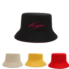 Bucket Hat Cotton Summer Cap