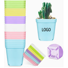 Square Plastic Plant Pots
