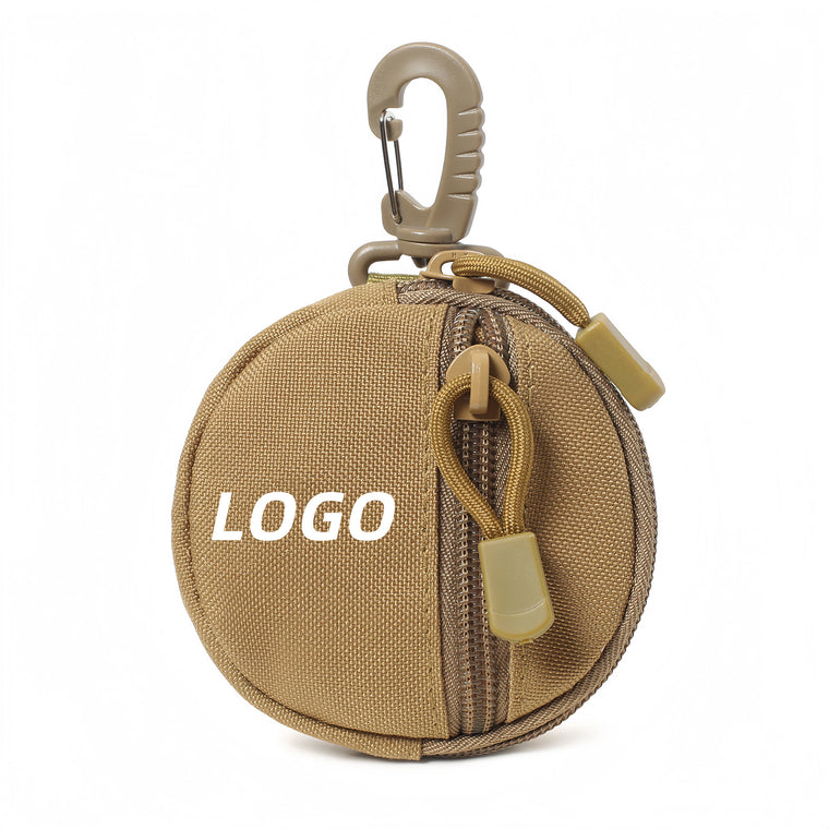 Outdoor Waterproof Round Small Hanging Bag Key Bag