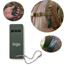 Three-Frequency Outdoor Survival Whistle