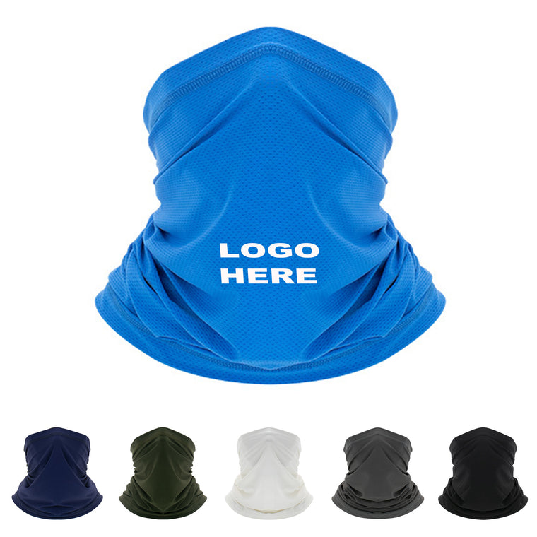 Ice Silk Cooling Neck Gaiter Face Cover Scarf