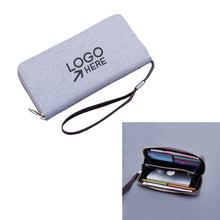 Men's Zippered Clutch Wallet