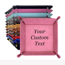 Customized Leather Valet Tray