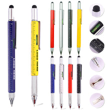 Multifunctional 6-in-1 Metal Ballpoint Pen