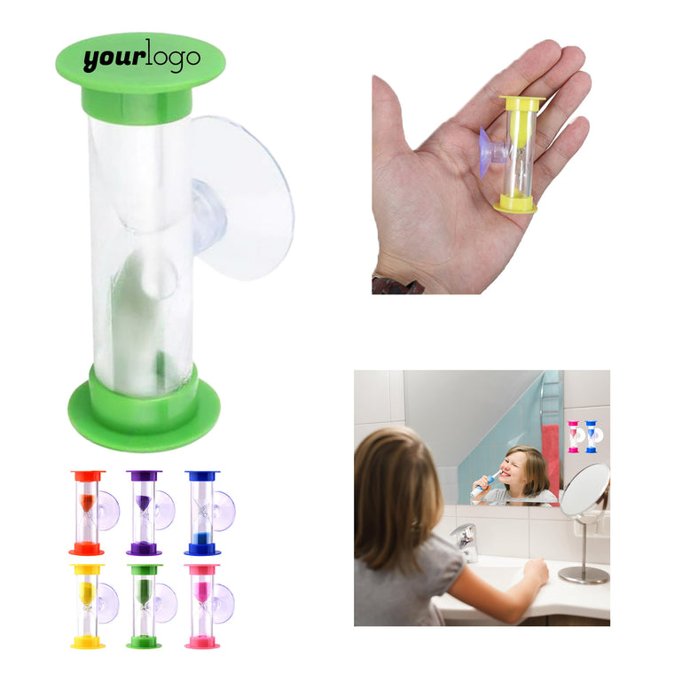 Children's Tooth Brushing Toy Suction Cup Hourglass