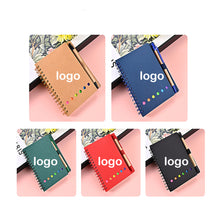 Multifunctional Spiral Notebook With Pen