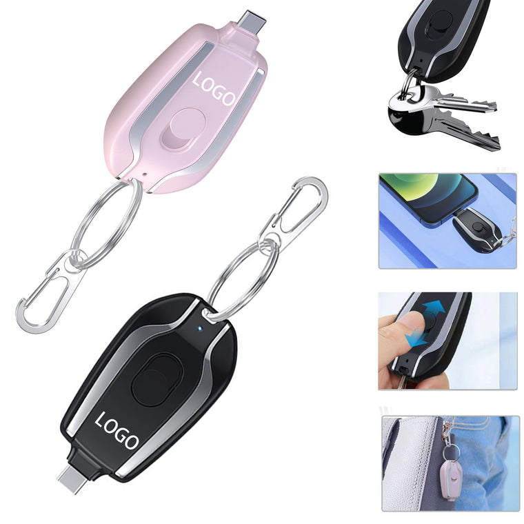 Power Bank With Keychain