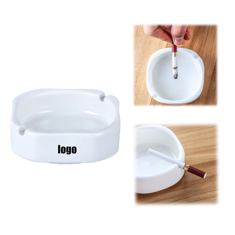 Square Ceramic Ashtray