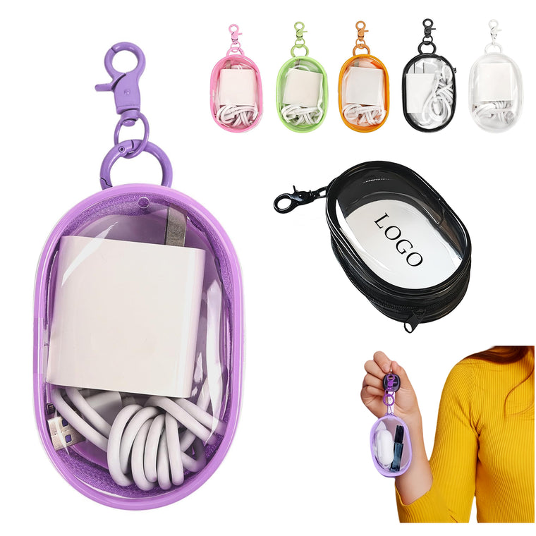 Storage Case Portable Transparent Headphone