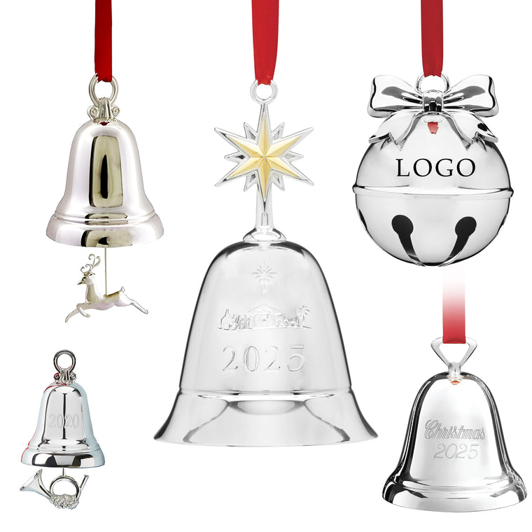 Silver Bells Christmas Decorations
