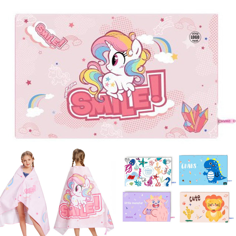 Children's Quick Drying Swimming Beach Towel