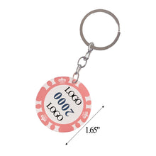Bag Apparel Digital Chip Charm Keychain