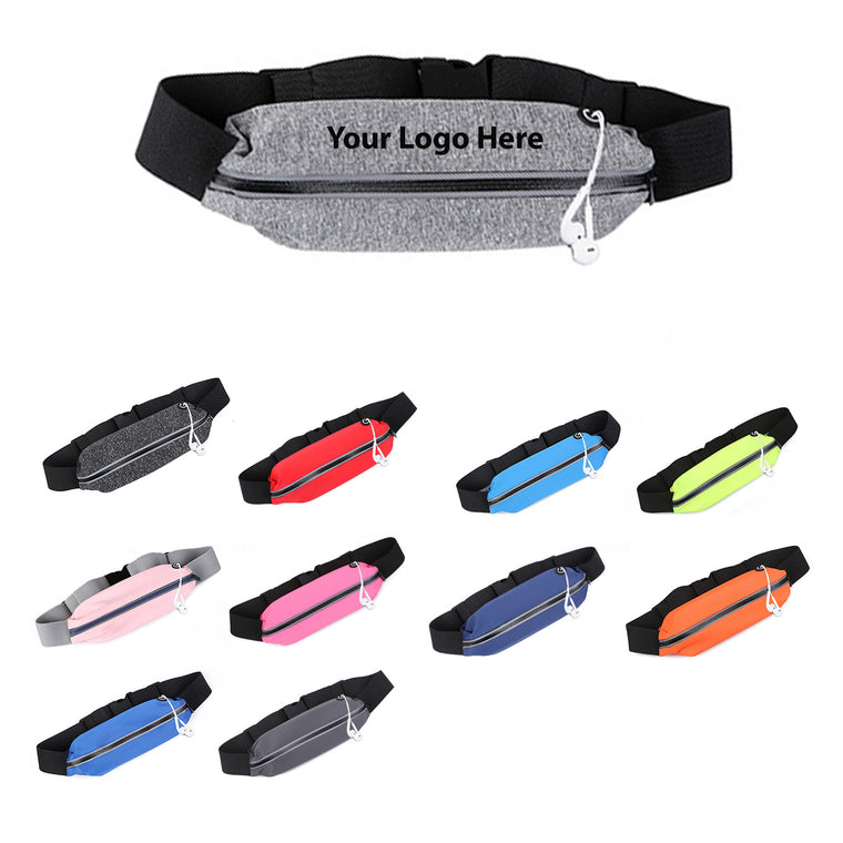 Outdoor Sport Fanny Pack With Reflective Strip