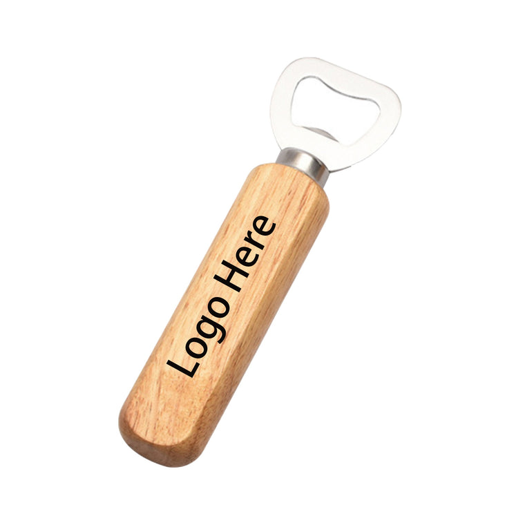 Rubber Wood Handle Bottle Lifter