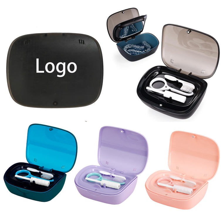 Double Layer Invisible Braces Retainer Storage Box