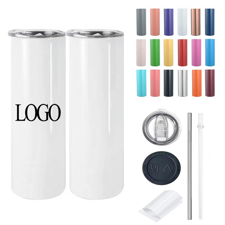 20oz Stainless Steel Insulated Water Bottle with Straw