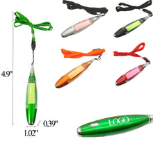 Multi-functional Lanyard Note Pad Light Pen