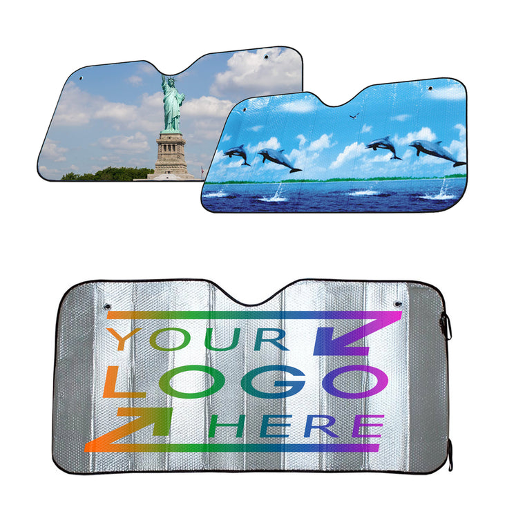 Foil Aluminum Front Sunshade