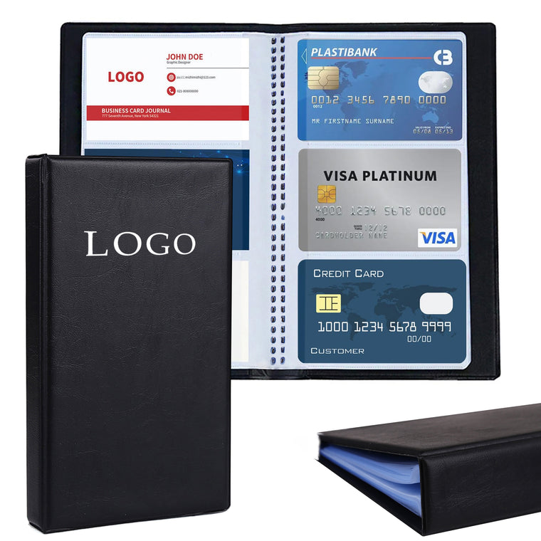 Professional Leather Card Book Organizer