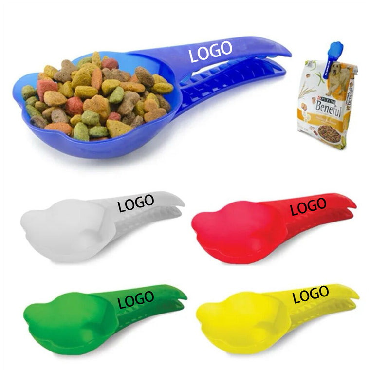 Dog Food Scoop N Clip