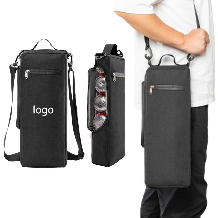 Portable Insulated Golf Beer Can Cooler Oxford Bag